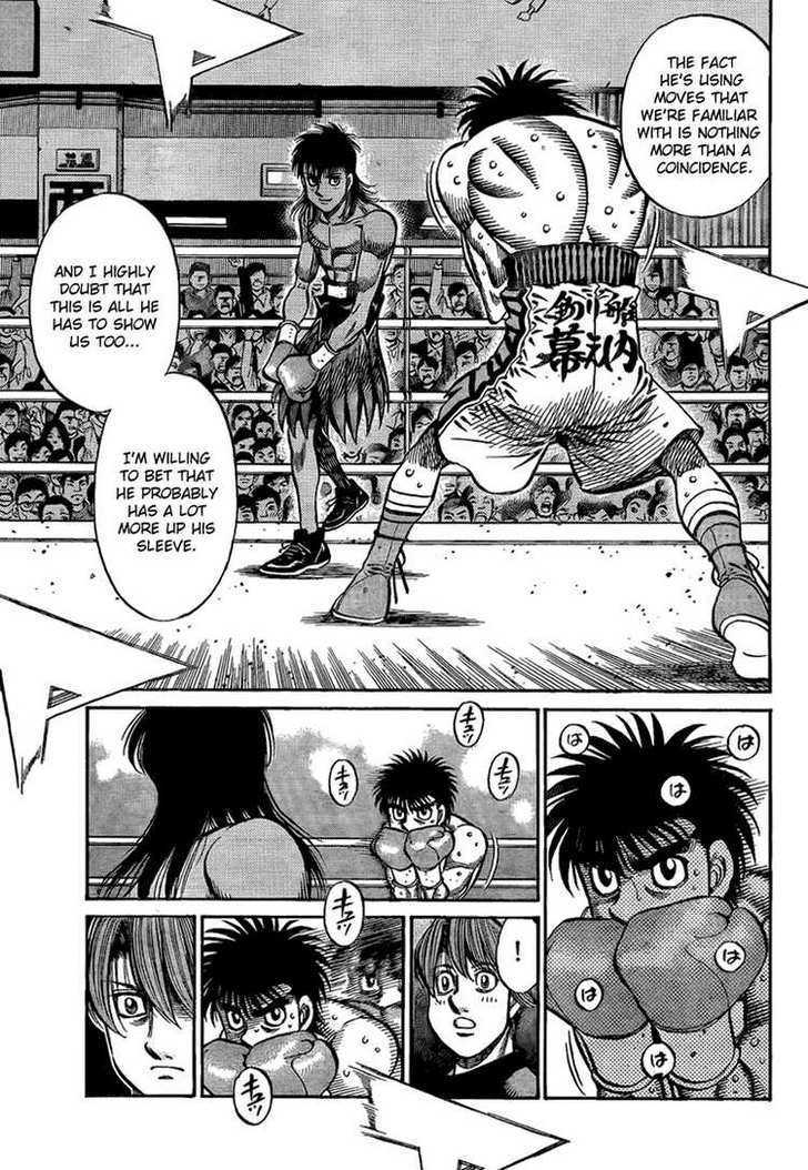 Hajime no Ippo Chapter 871 page 9 - Chapter 871 : Natural Born
