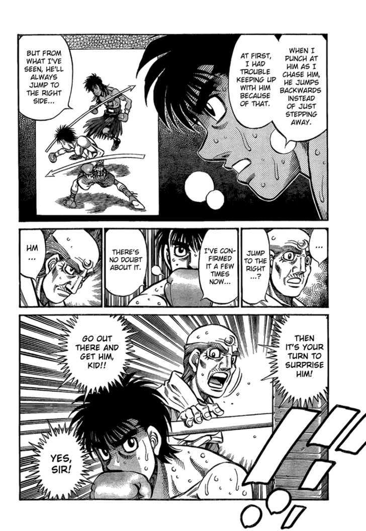 Hajime no Ippo Chapter 872 page 10 - Chapter 872 : Predicted Corner