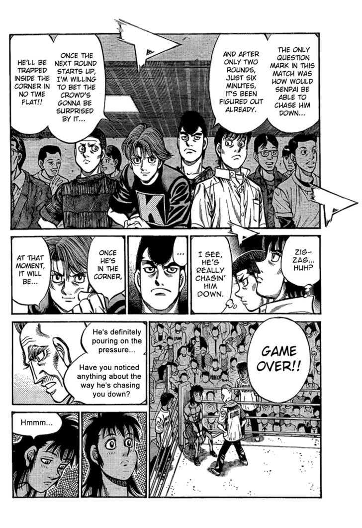 Hajime no Ippo Chapter 872 page 6 - Chapter 872 : Predicted Corner