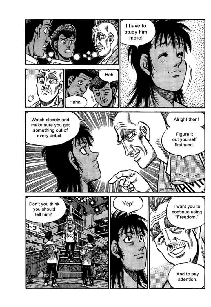 Hajime no Ippo Chapter 872 page 7 - Chapter 872 : Predicted Corner