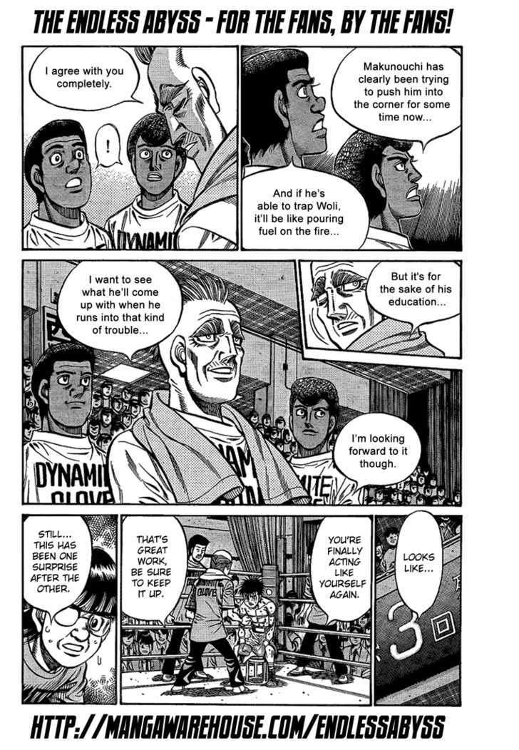 Hajime no Ippo Chapter 872 page 8 - Chapter 872 : Predicted Corner