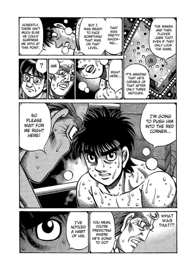 Hajime no Ippo Chapter 872 page 9 - Chapter 872 : Predicted Corner