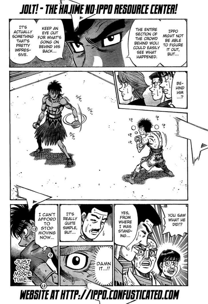 Hajime no Ippo Chapter 873 page 10 - Chapter 873 : Uncanny Wildness