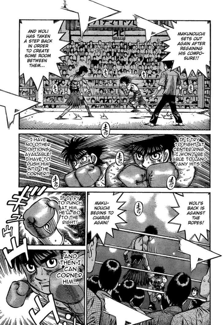 Hajime no Ippo Chapter 873 page 11 - Chapter 873 : Uncanny Wildness