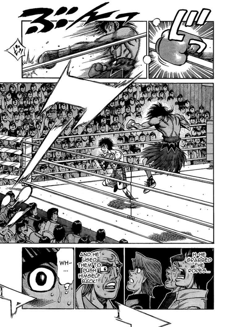 Hajime no Ippo Chapter 873 page 15 - Chapter 873 : Uncanny Wildness