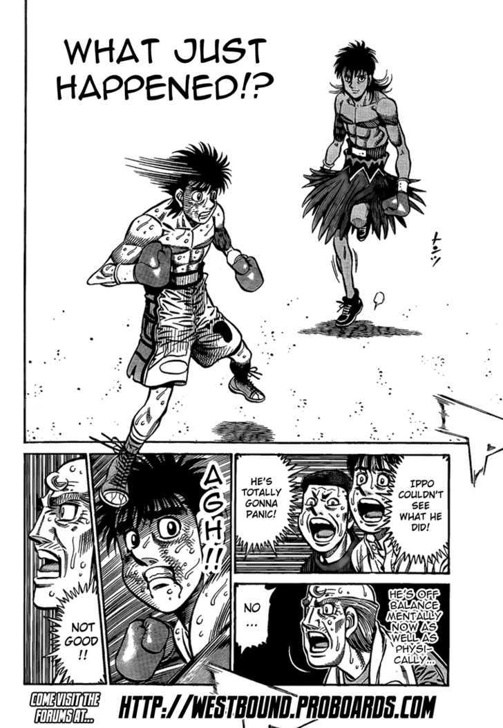 Hajime no Ippo Chapter 873 page 16 - Chapter 873 : Uncanny Wildness