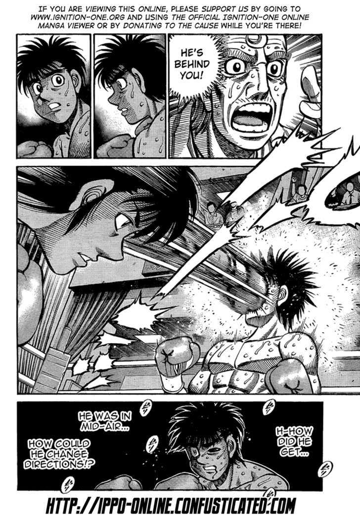 Hajime no Ippo Chapter 873 page 6 - Chapter 873 : Uncanny Wildness