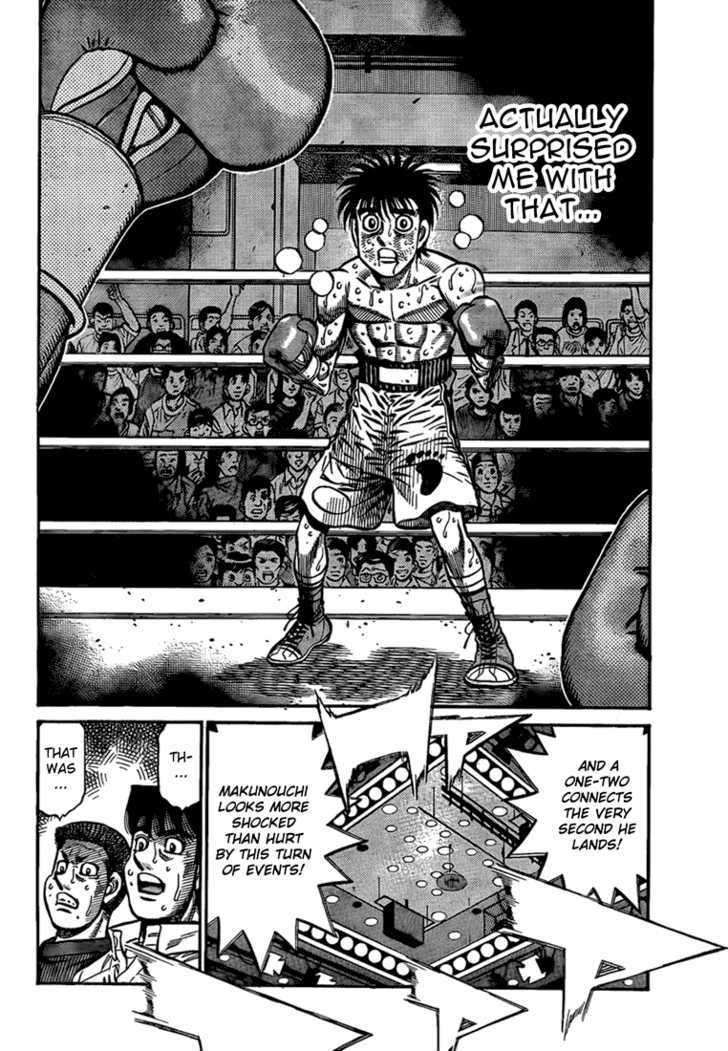 Hajime no Ippo Chapter 873 page 8 - Chapter 873 : Uncanny Wildness