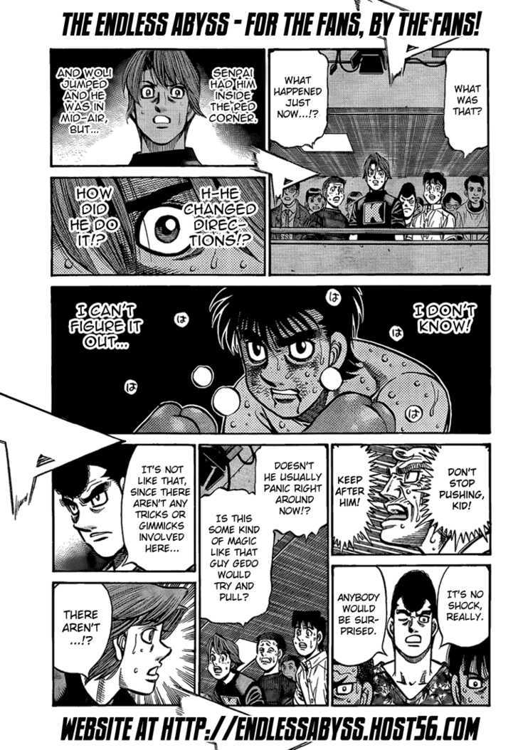 Hajime no Ippo Chapter 873 page 9 - Chapter 873 : Uncanny Wildness