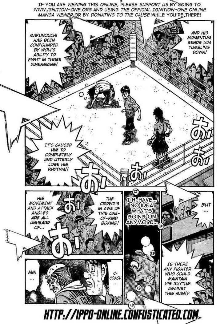 Hajime no Ippo Chapter 874 page 11 - Chapter 874 : Impossible to Predict