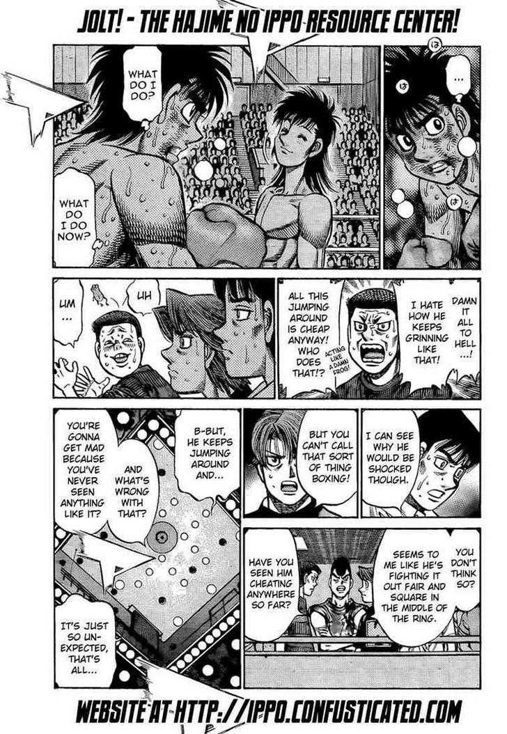 Hajime no Ippo Chapter 874 page 13 - Chapter 874 : Impossible to Predict