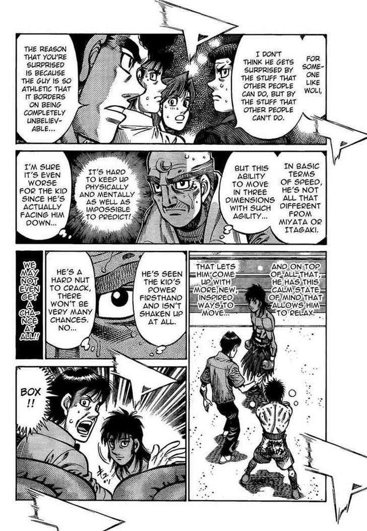 Hajime no Ippo Chapter 874 page 14 - Chapter 874 : Impossible to Predict