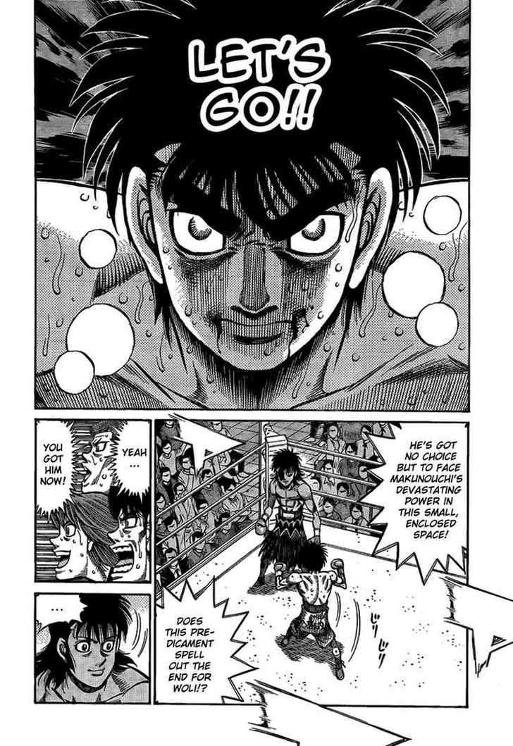 Hajime no Ippo Chapter 876 page 12 - Chapter 876 : One in a Million