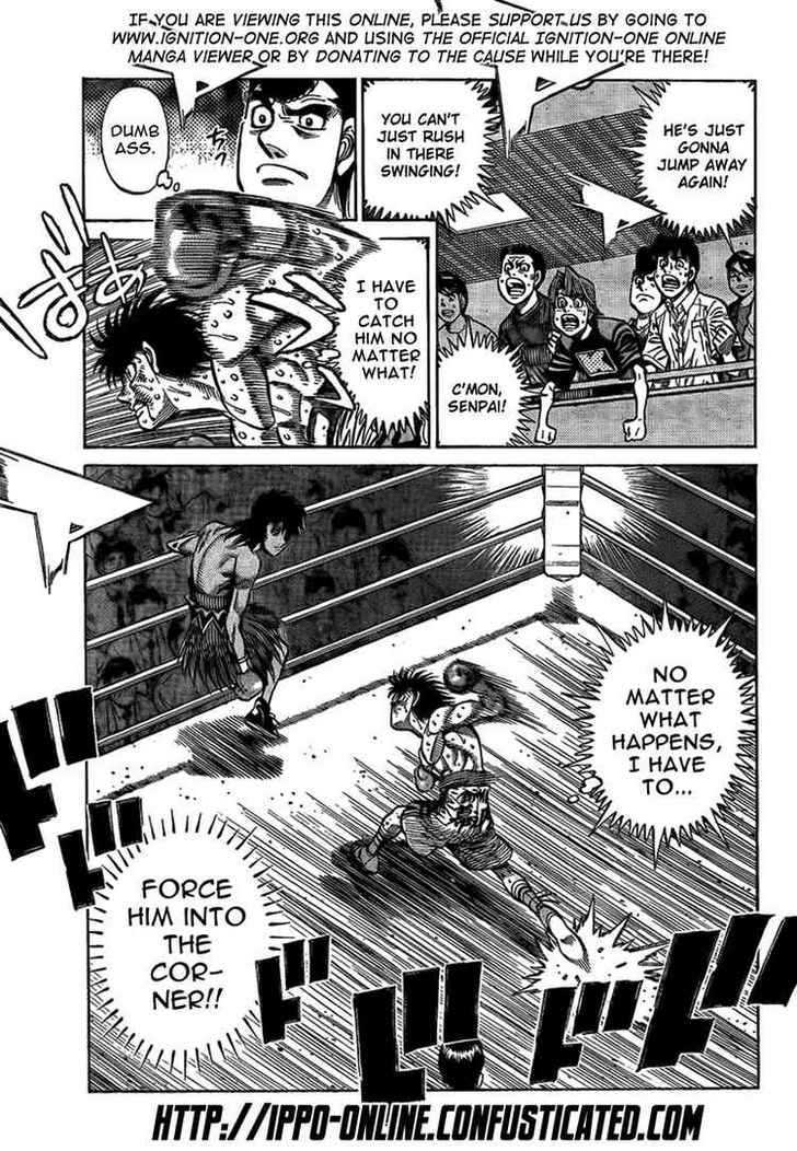 Hajime no Ippo Chapter 876 page 5 - Chapter 876 : One in a Million