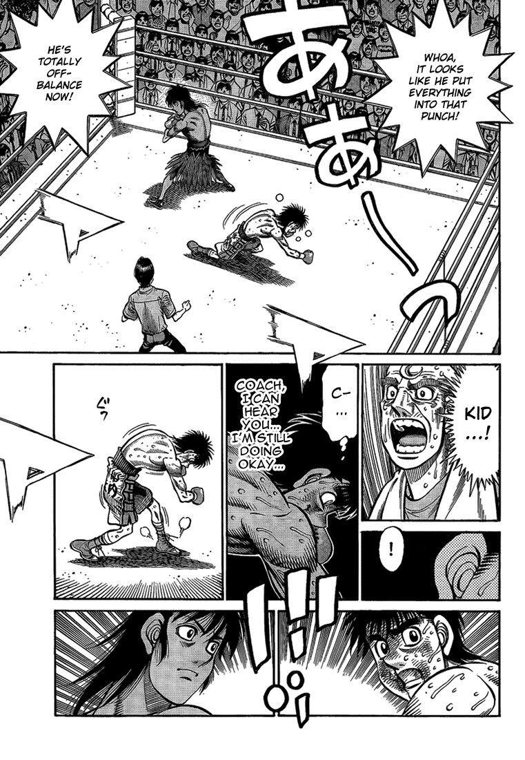 Hajime no Ippo Chapter 877.2 page 11 - Chapter 877 v2 : The Corner is where He´s Most Effective