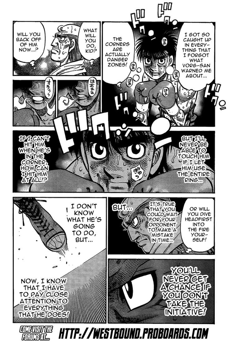 Hajime no Ippo Chapter 877.2 page 14 - Chapter 877 v2 : The Corner is where He´s Most Effective