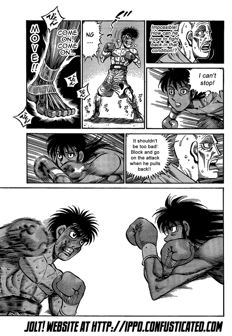 Hajime no Ippo Chapter 877.2 page 8 - Chapter 877 v2 : The Corner is where He´s Most Effective