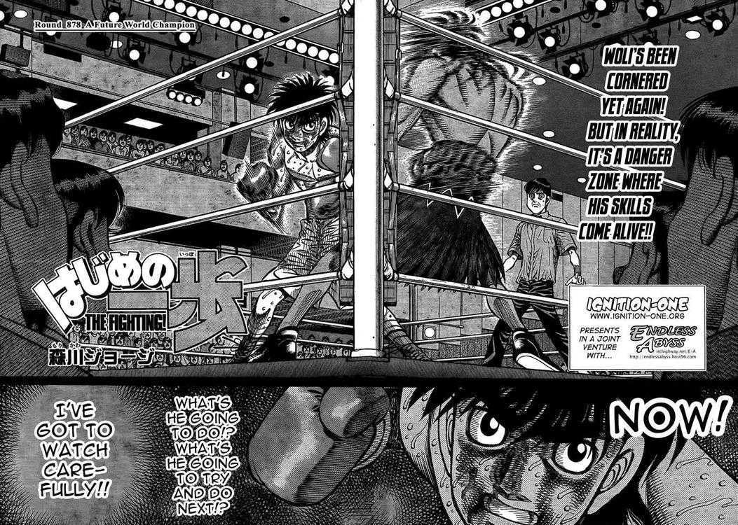 Hajime no Ippo Chapter 878 page 2 - Chapter 878 : A Future World Champion