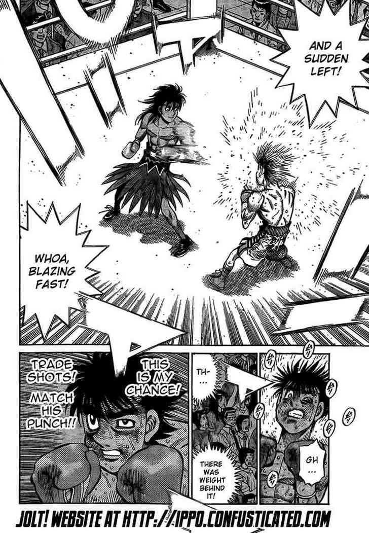 Hajime no Ippo Chapter 879 page 13 - Chapter 879 : Desperate Advance