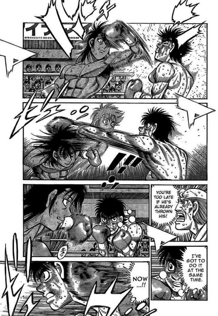 Hajime no Ippo Chapter 879 page 14 - Chapter 879 : Desperate Advance