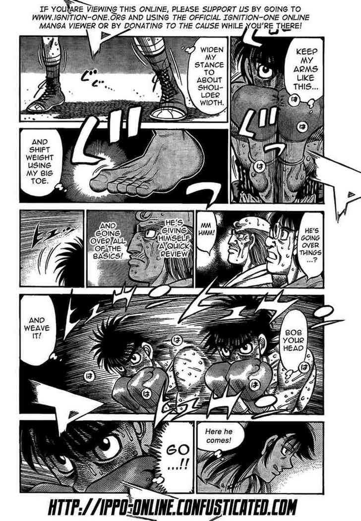 Hajime no Ippo Chapter 879 page 5 - Chapter 879 : Desperate Advance