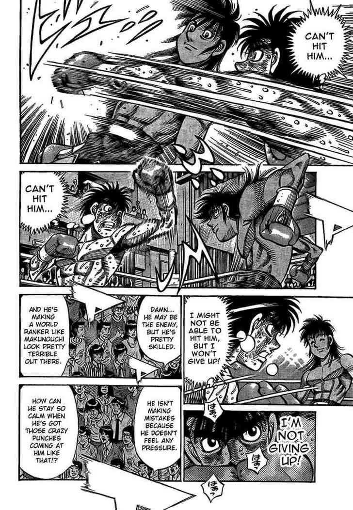 Hajime no Ippo Chapter 879 page 9 - Chapter 879 : Desperate Advance