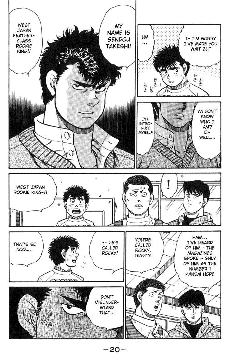 Hajime no Ippo Chapter 88.2 page 19 - Chapter 88 v2 : Ippo's Lover
