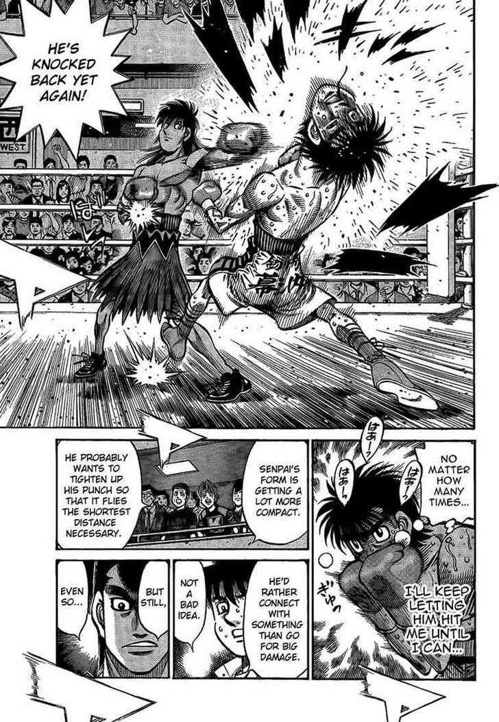 Hajime no Ippo Chapter 880 page 10 - Chapter 880 : As many times as it takes