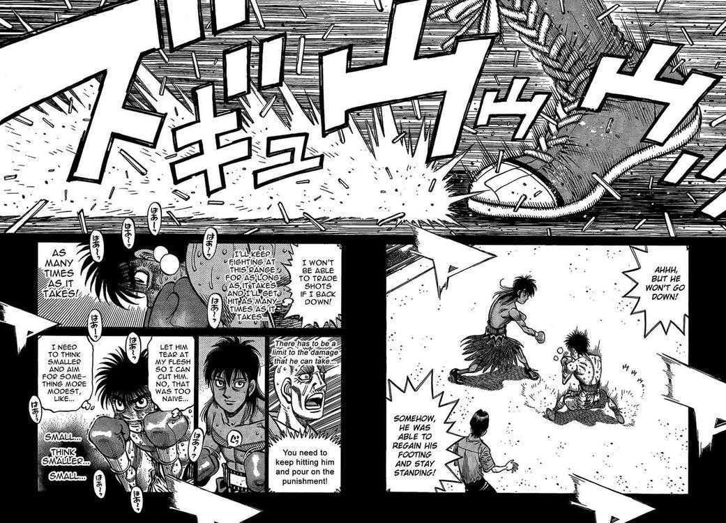 Hajime no Ippo Chapter 880 page 14 - Chapter 880 : As many times as it takes