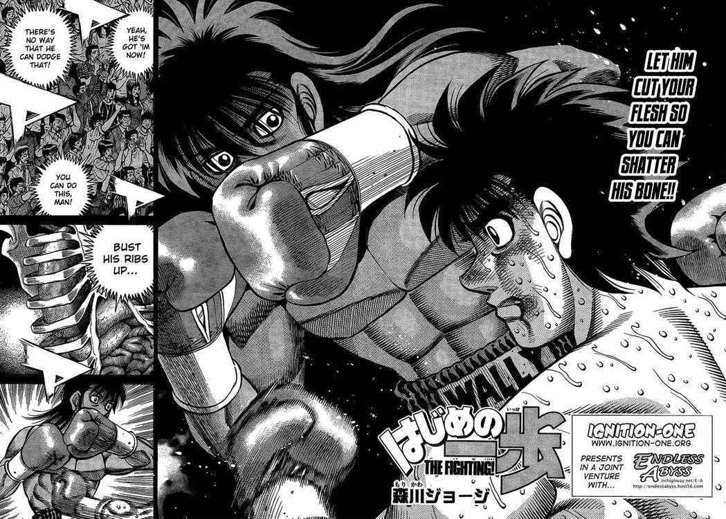 Hajime no Ippo Chapter 880 page 2 - Chapter 880 : As many times as it takes