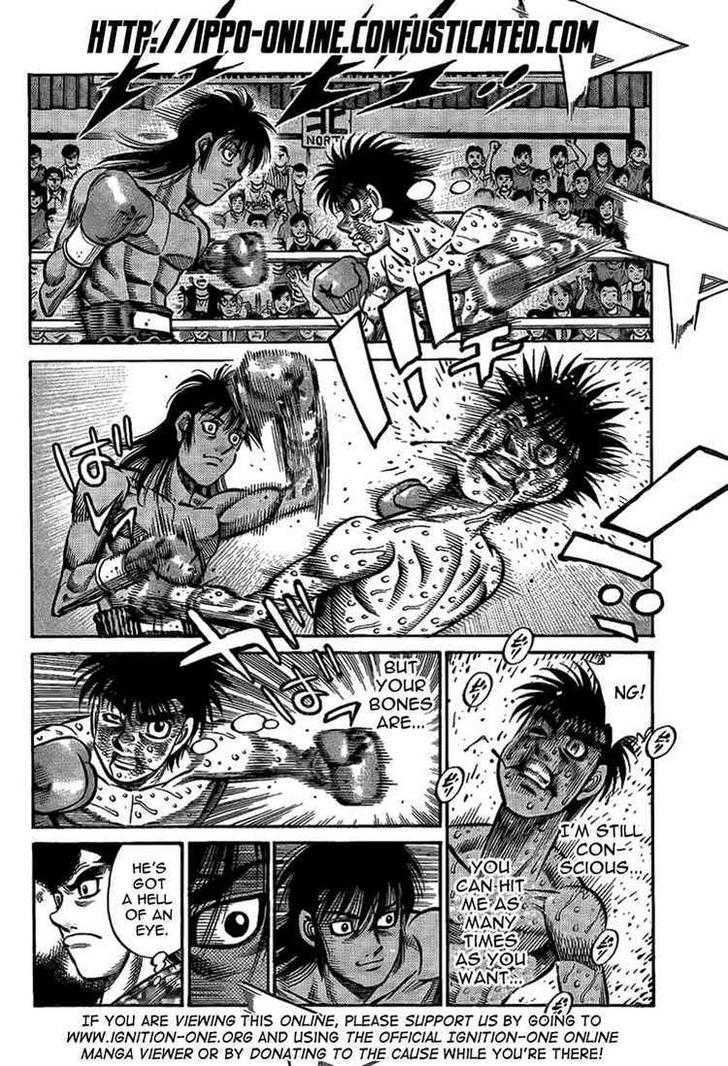 Hajime no Ippo Chapter 880 page 5 - Chapter 880 : As many times as it takes