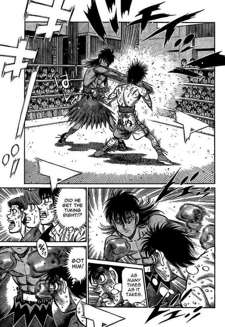 Hajime no Ippo Chapter 880 page 6 - Chapter 880 : As many times as it takes