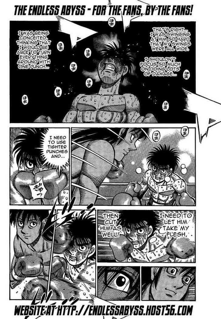 Hajime no Ippo Chapter 880 page 9 - Chapter 880 : As many times as it takes