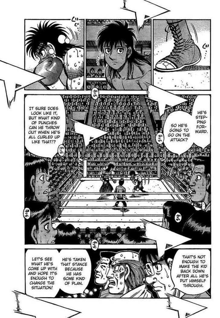 Hajime no Ippo Chapter 881 page 3 - Chapter 881 : The smiling Boxer