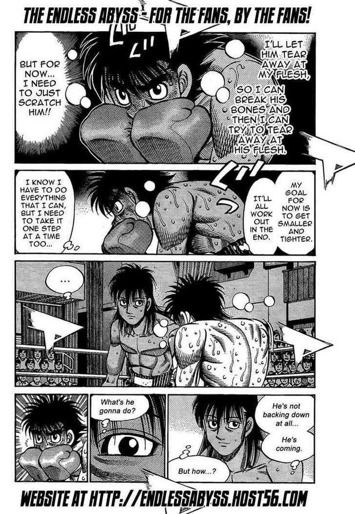 Hajime no Ippo Chapter 881 page 4 - Chapter 881 : The smiling Boxer