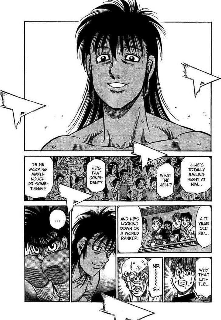Hajime no Ippo Chapter 881 page 5 - Chapter 881 : The smiling Boxer