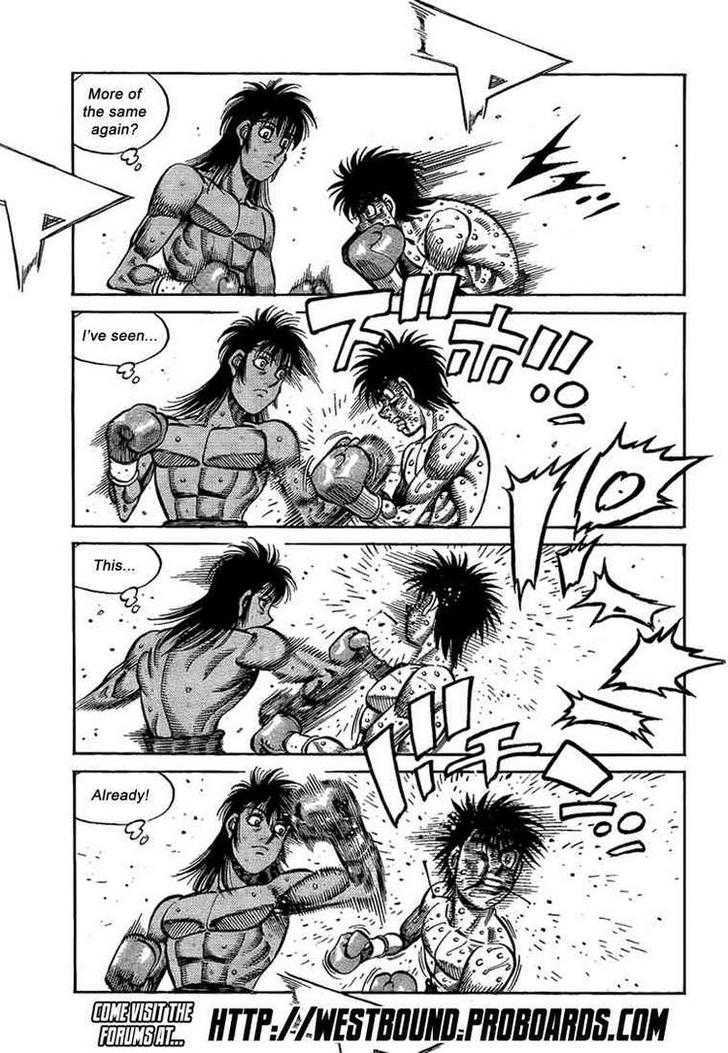 Hajime no Ippo Chapter 881 page 9 - Chapter 881 : The smiling Boxer