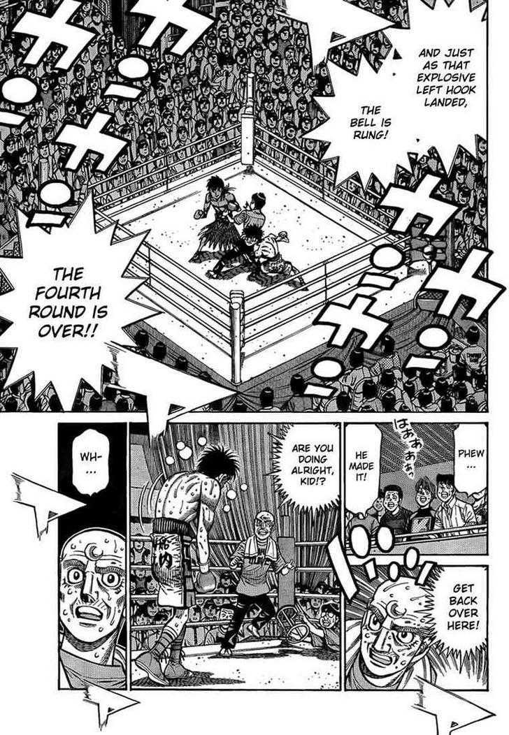 Hajime no Ippo Chapter 882 page 15 - Chapter 882 : A Small Milestone