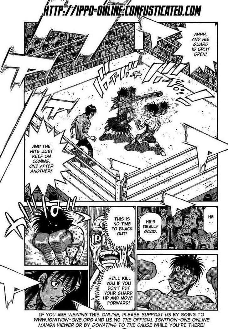 Hajime no Ippo Chapter 882 page 3 - Chapter 882 : A Small Milestone