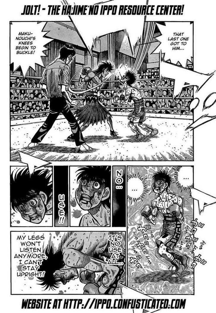 Hajime no Ippo Chapter 882 page 8 - Chapter 882 : A Small Milestone