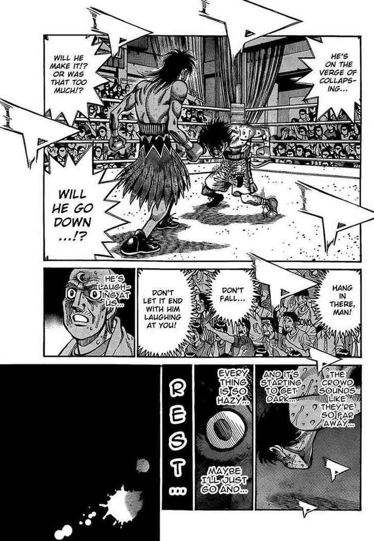 Hajime no Ippo Chapter 882 page 9 - Chapter 882 : A Small Milestone