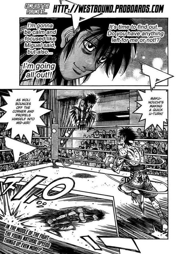 Hajime no Ippo Chapter 883 page 14 - Chapter 883 : Desired Battle