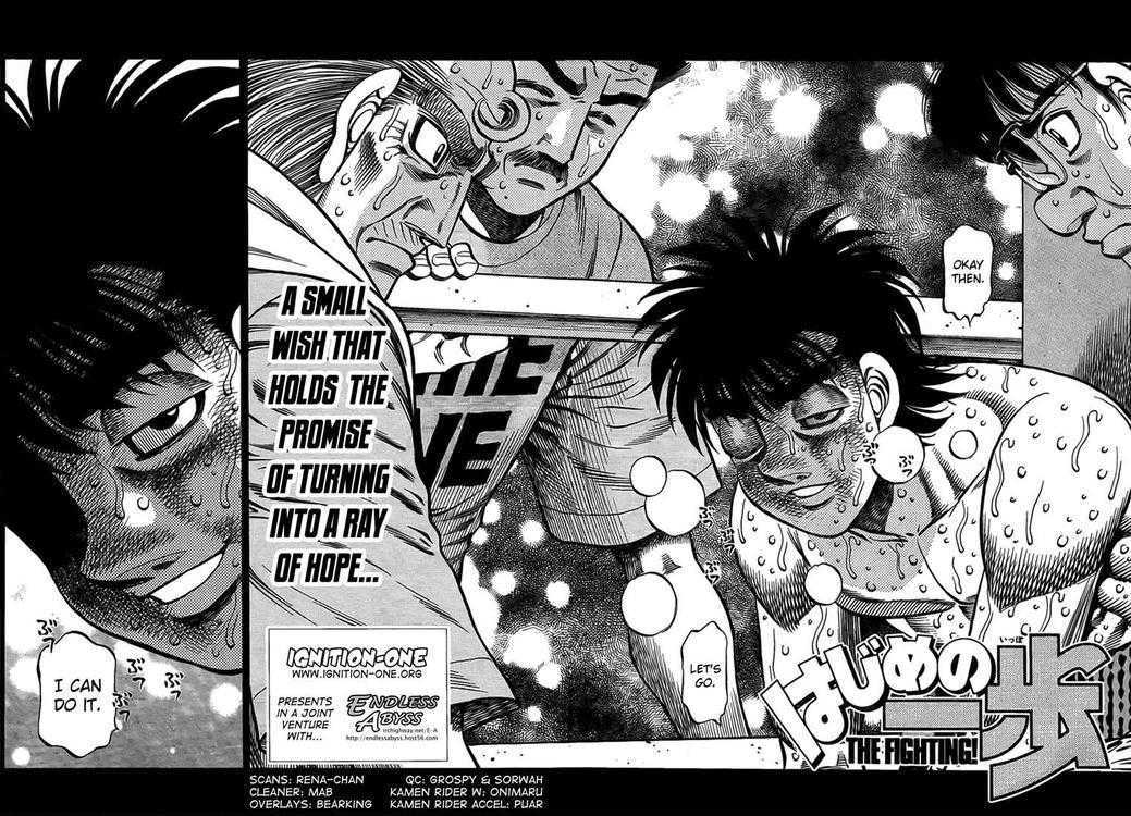 Hajime no Ippo Chapter 883 page 2 - Chapter 883 : Desired Battle