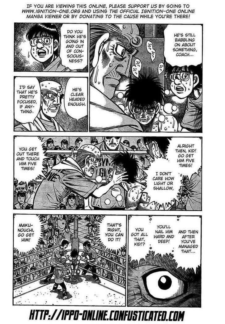 Hajime no Ippo Chapter 883 page 3 - Chapter 883 : Desired Battle