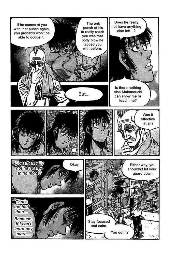 Hajime no Ippo Chapter 883 page 5 - Chapter 883 : Desired Battle