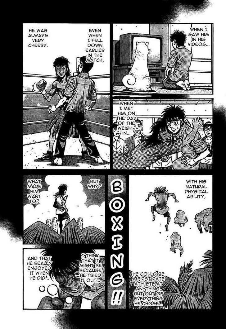 Hajime no Ippo Chapter 883 page 8 - Chapter 883 : Desired Battle