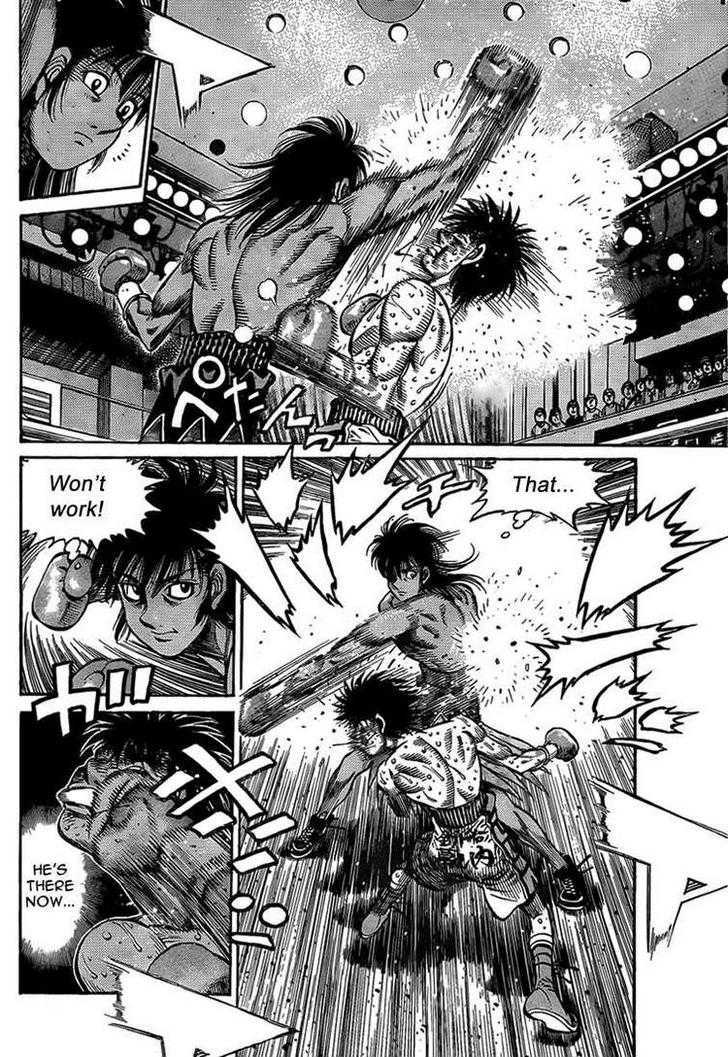 Hajime no Ippo Chapter 884 page 10 - Chapter 884 : Right there...!