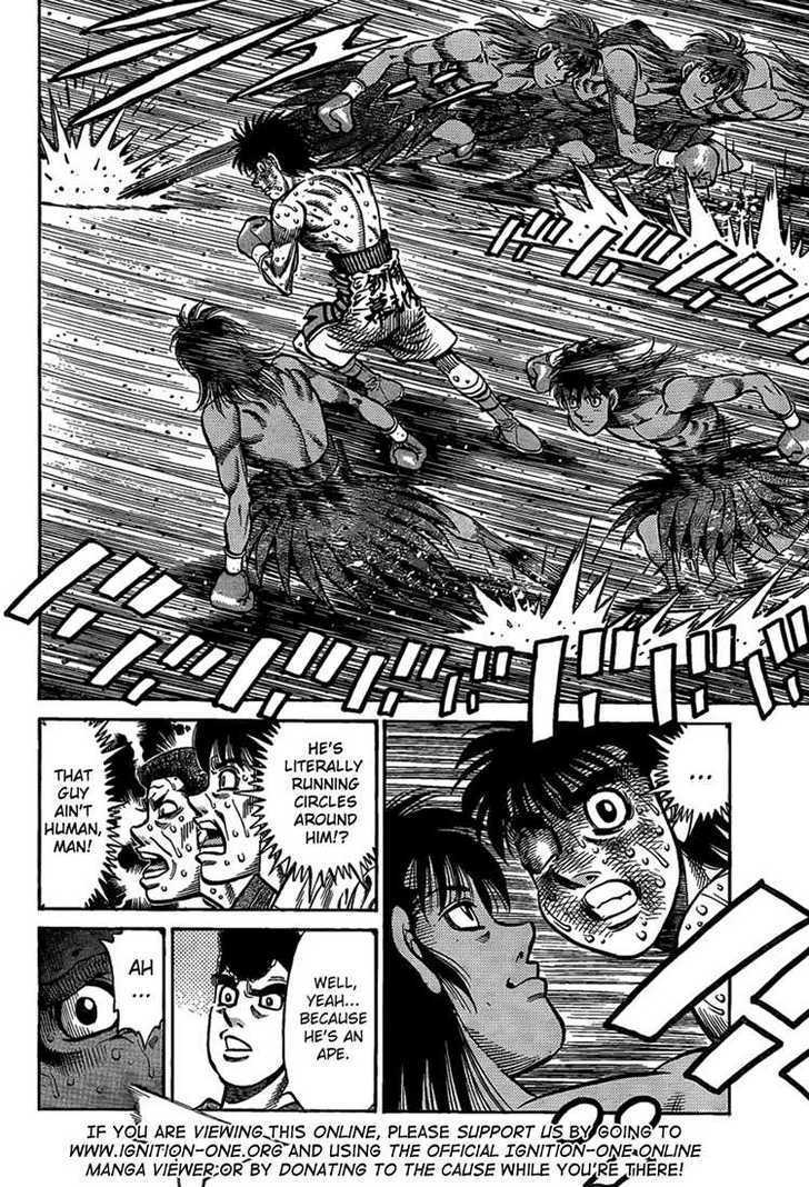 Hajime no Ippo Chapter 884 page 2 - Chapter 884 : Right there...!