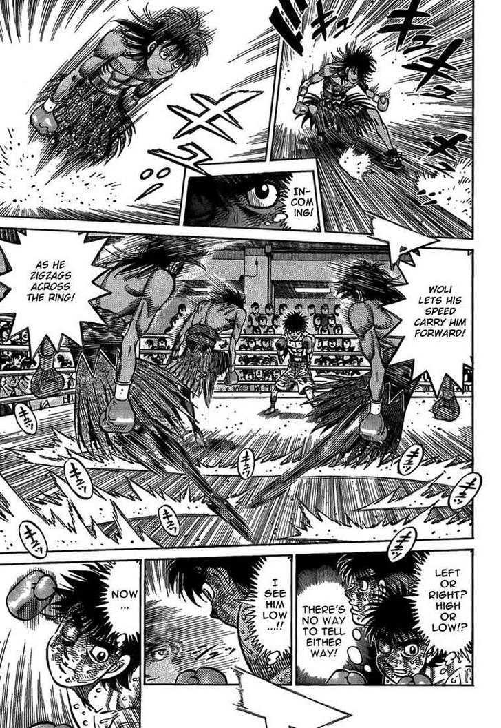 Hajime no Ippo Chapter 884 page 5 - Chapter 884 : Right there...!