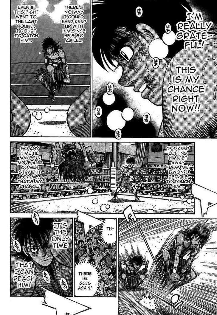 Hajime no Ippo Chapter 884 page 8 - Chapter 884 : Right there...!